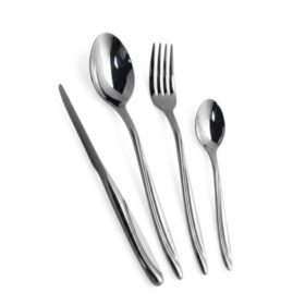 Dessini Stainless Steel Cutlery Set With Luxury Box 7575 Silver 148 Pcs